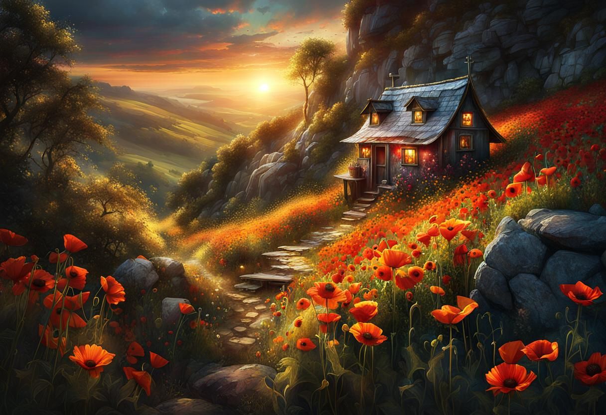 Romantic hut  by @Marty