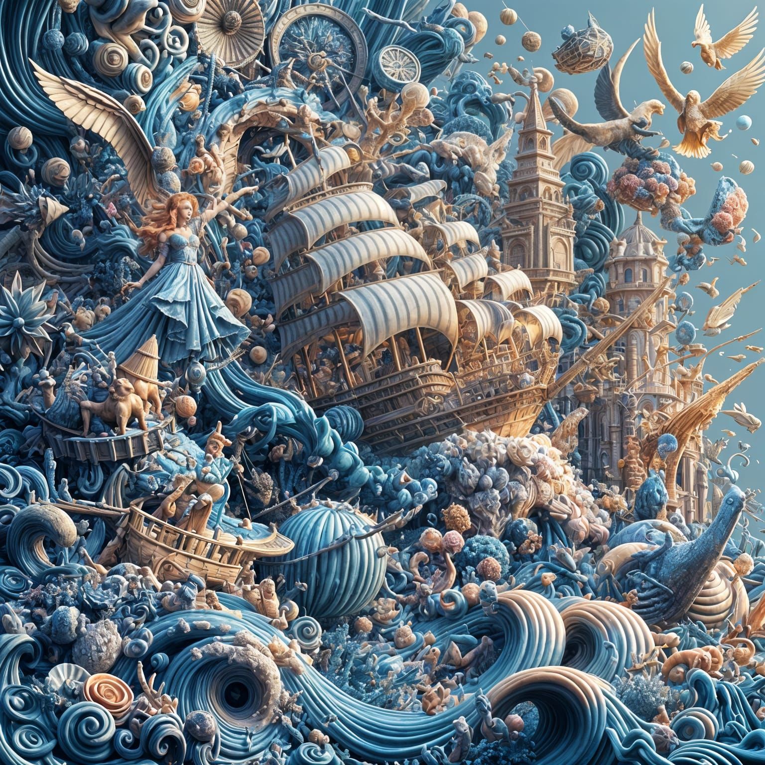 Sweet dreams are made of this I travel the world and the seven seas