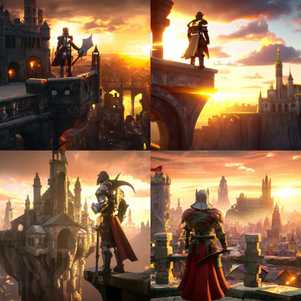 Approaching Anor Londo AI Generated Artwork NightCafe Creator   PhHJcA3ulMFHuU7XMntI  Grid 