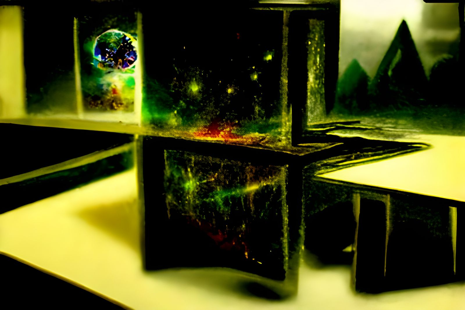 Fifth dimensional reality. - AI Generated Artwork - NightCafe Creator