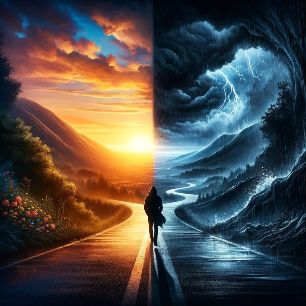 The Road You Walk  by @Kitty Blacksmith