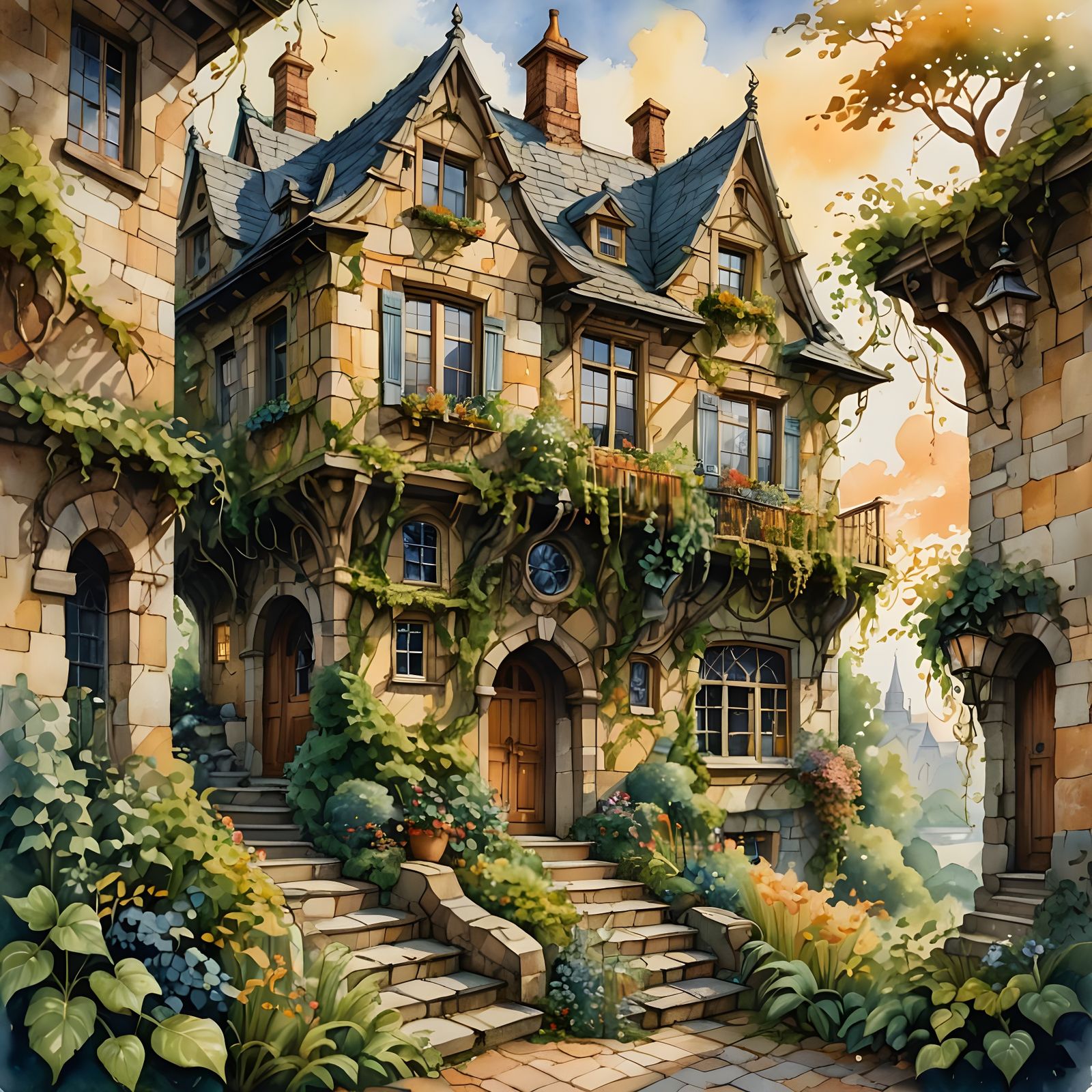 A dreamy beautiful home.  by @YF