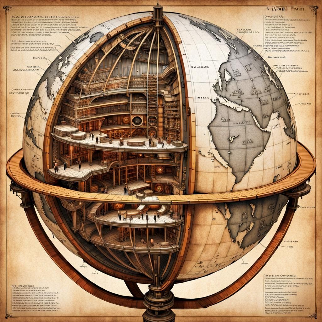 Hollow Earth  by @Boh