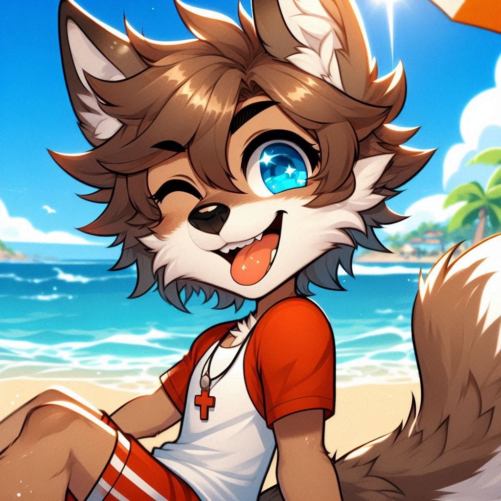 Lifeguard Doggo Senpai
