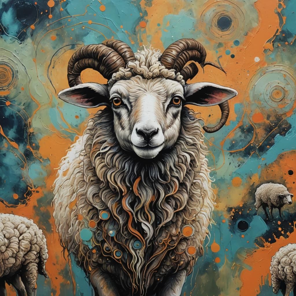 an alien sheep