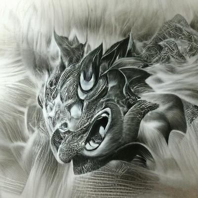 Roar of the Divine Dragon - AI Generated Artwork - NightCafe Creator