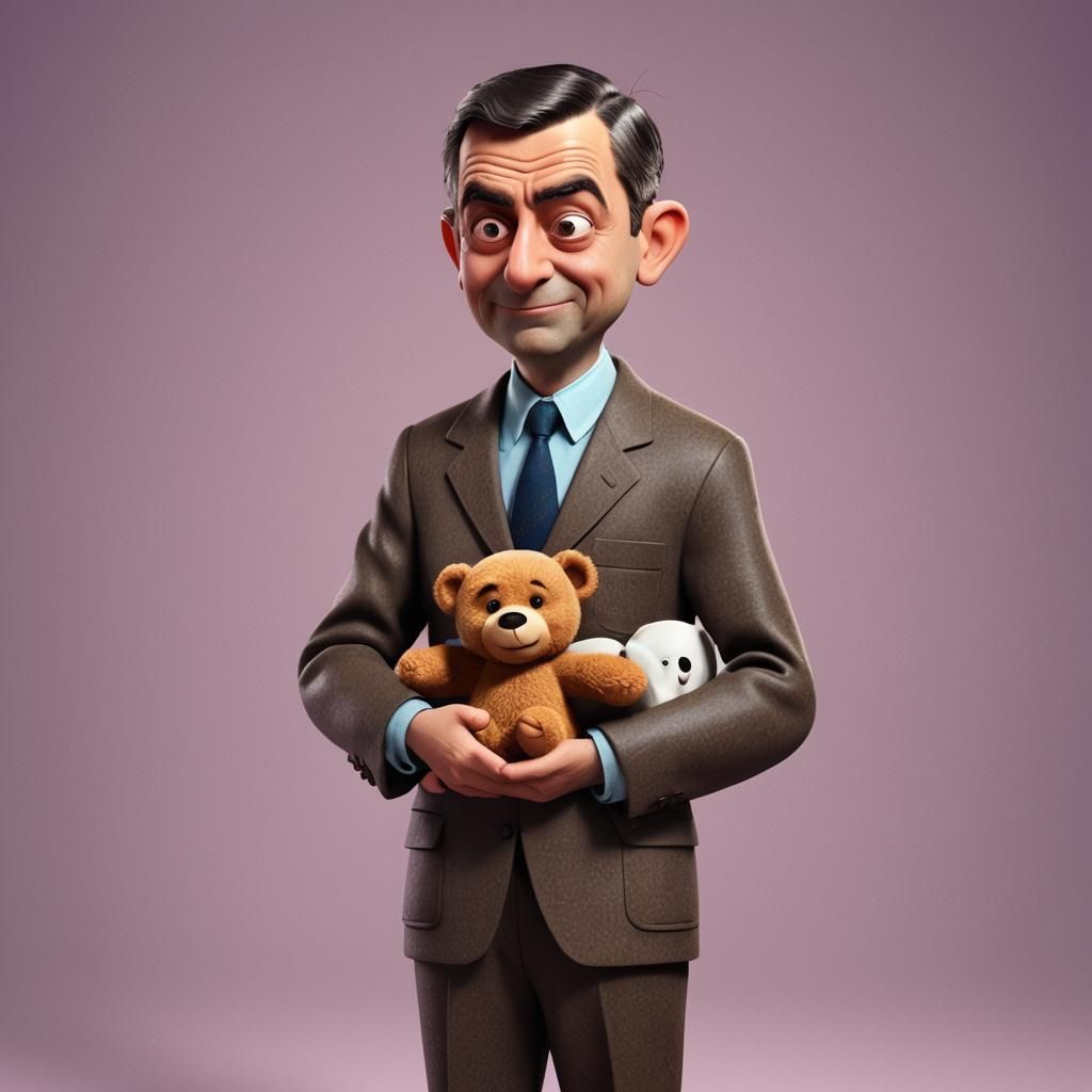 Mr. Bean with your bear