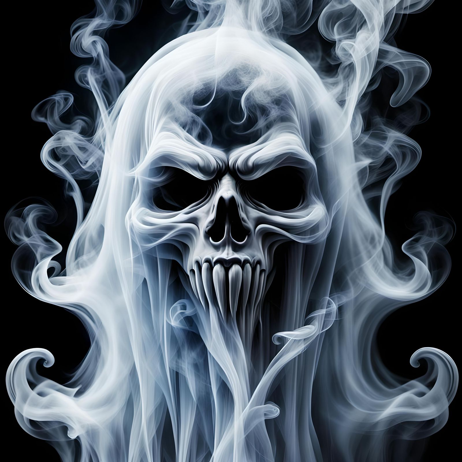 Smoke Ghost  by @ Art of my Heart