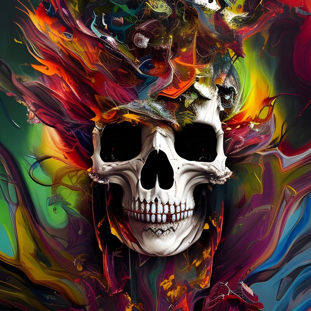 Death in Colors  by @El Maldad