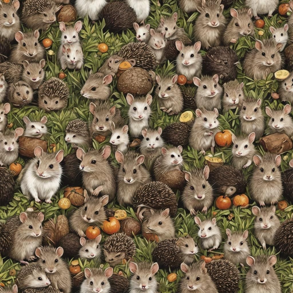 Mice and hedgehogs give the criminal rabbit a harsh sentence