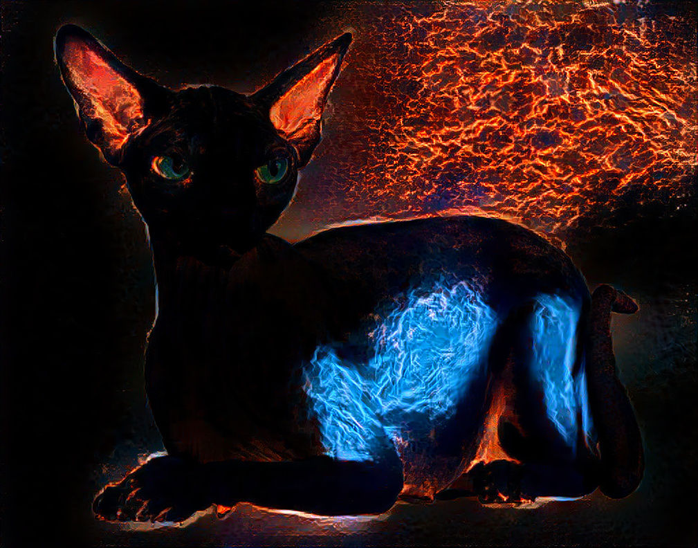 Fiendish Volcano Feline