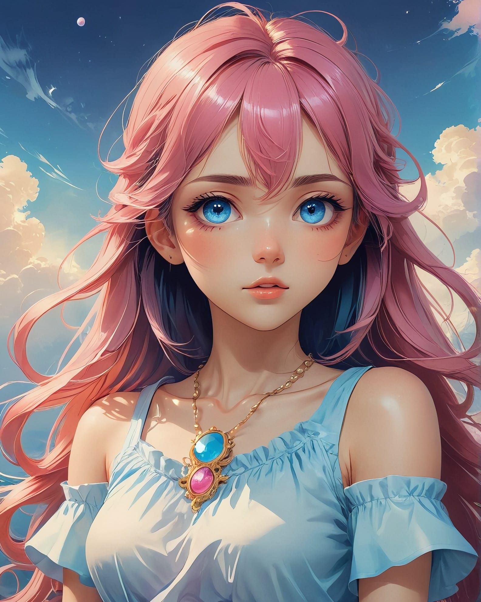 A Young Woman Youthful