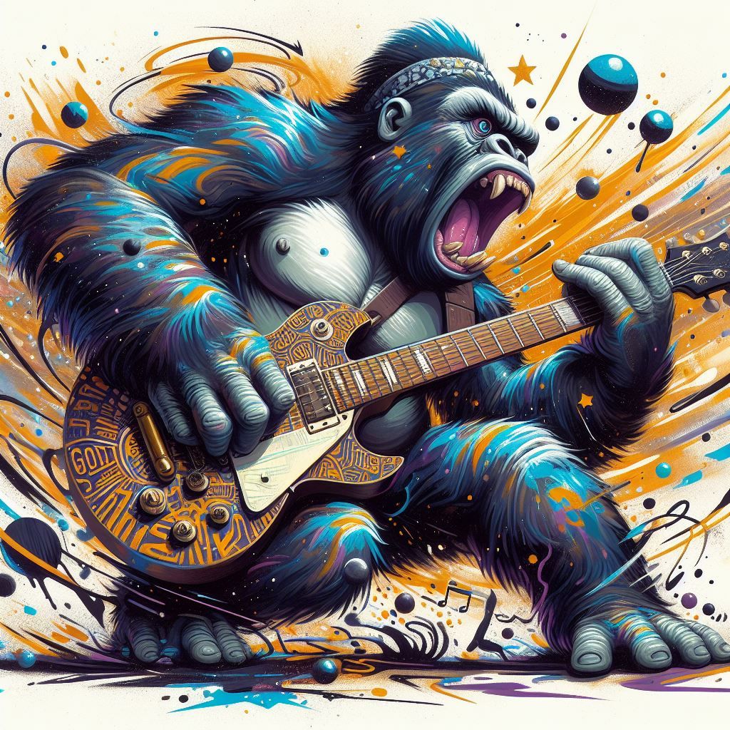 G is for Gouache Graffiti