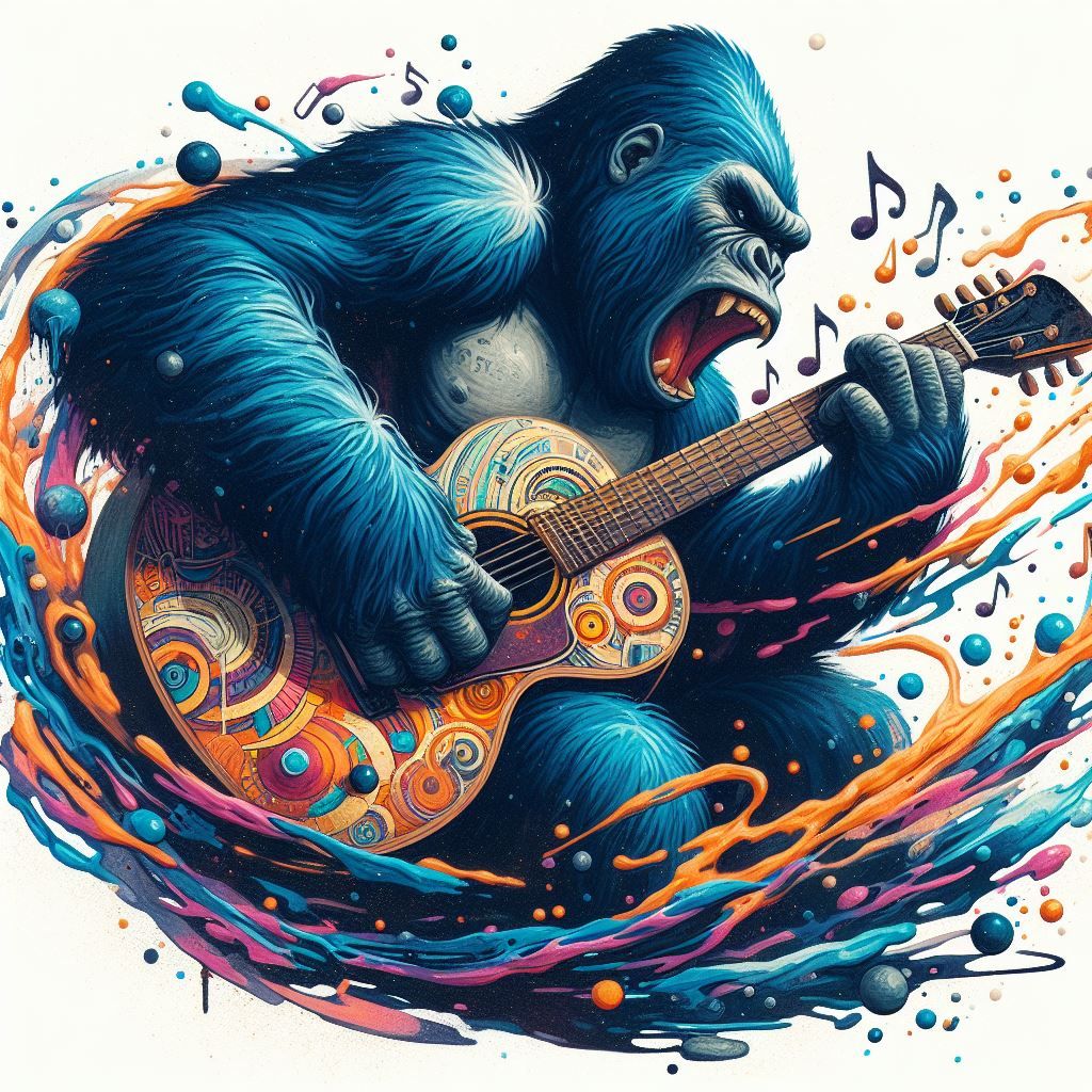 G is for Gouache Graffiti