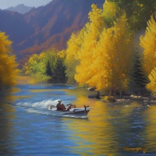 Untitled Painting - By: "Jacob Pineop"
