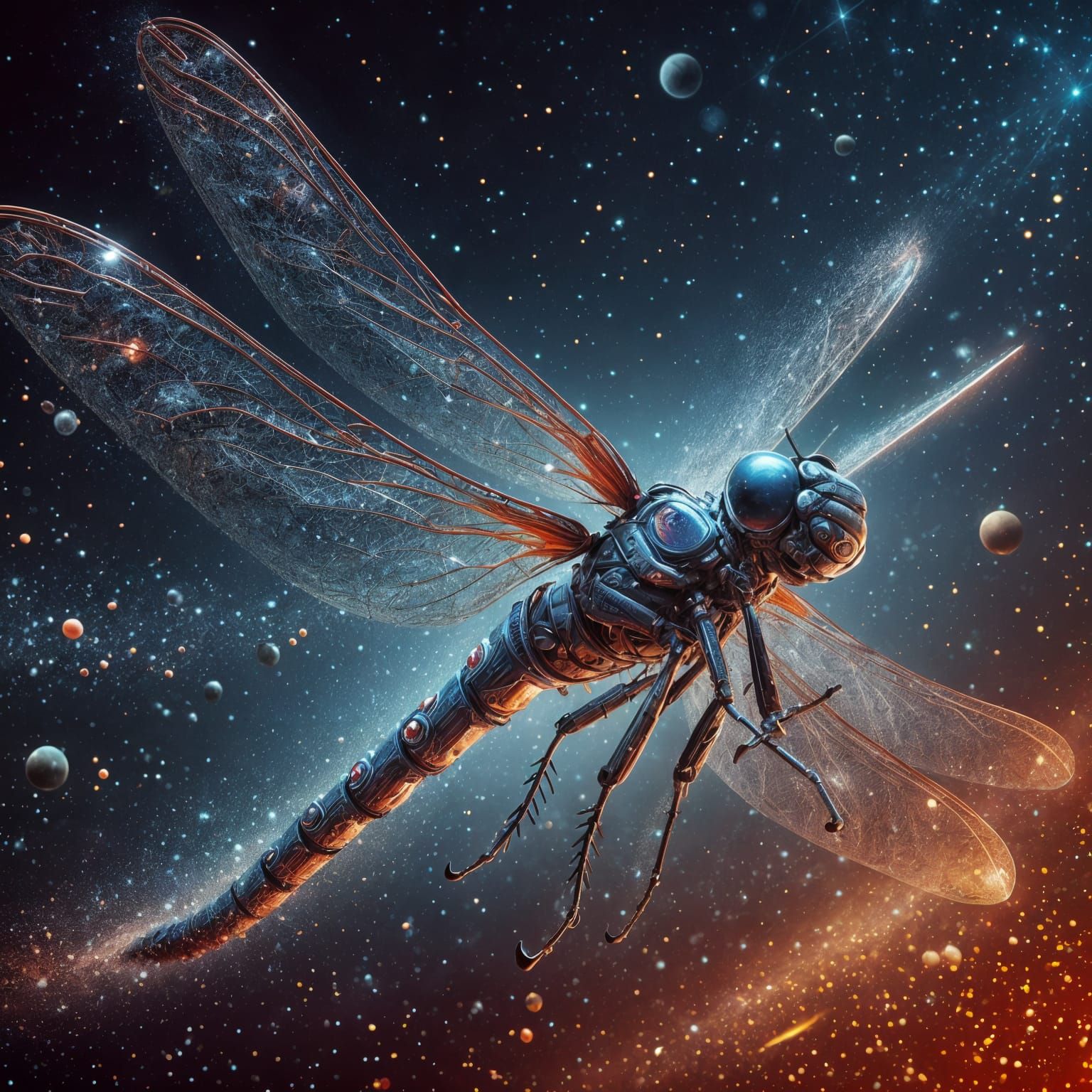 Dragonfly in Space