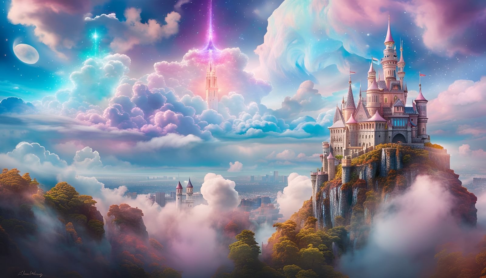 Cloud Palace   by @FloatingInQuietDarkness