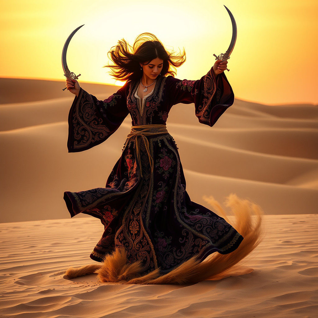 Dervish in a Hot Sand