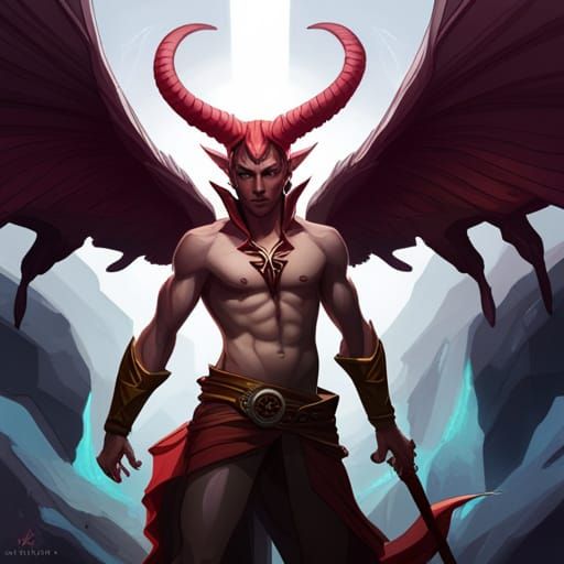 male tiefling