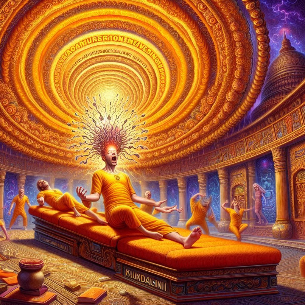 This one is quite uncanny! It's like a Kundalini experience I had, turning into a migraine.