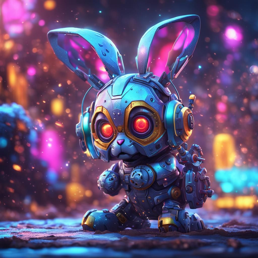 Cyborg Little Rabbit