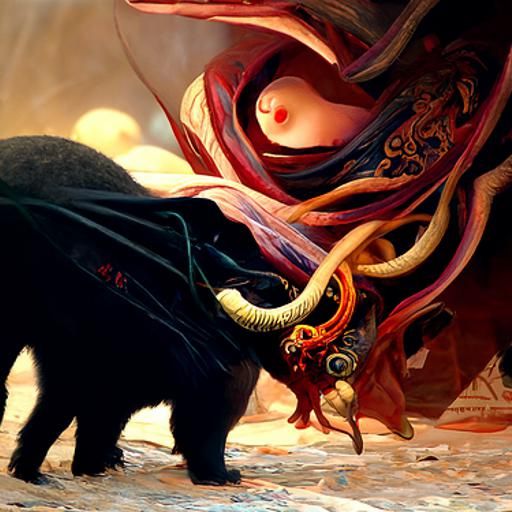 The Beast of Chaos Awakes and Eats a Bear