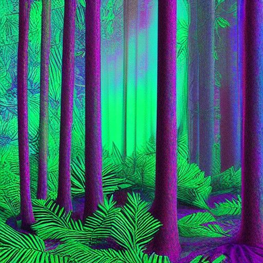 A forest inside my mind