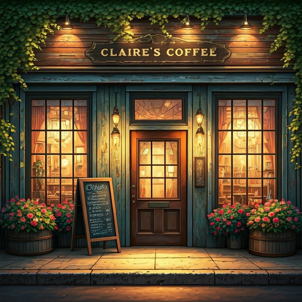 Claire's Coffee Shop  by @Cat Sayz