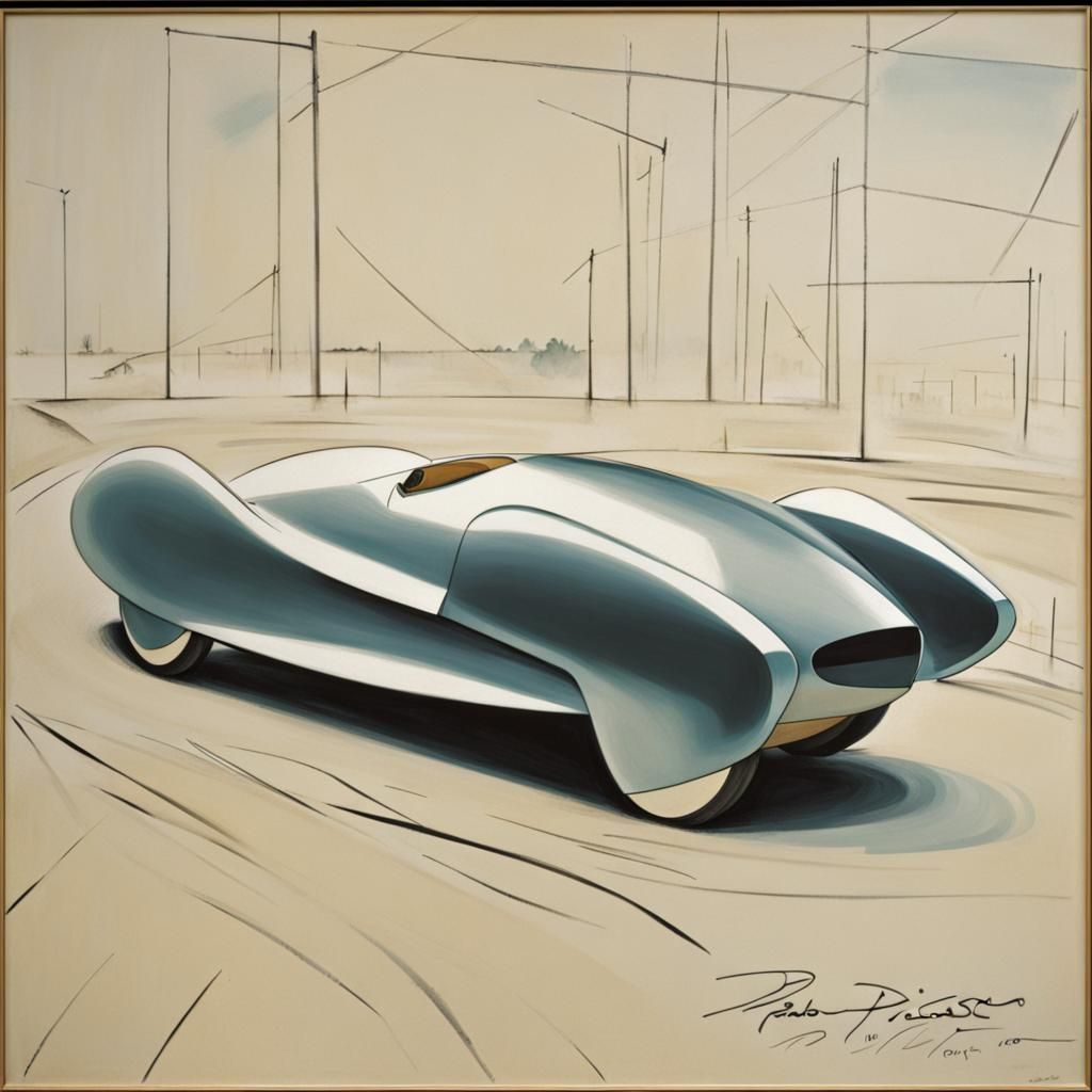 Concept sports car, Pablo Picasso