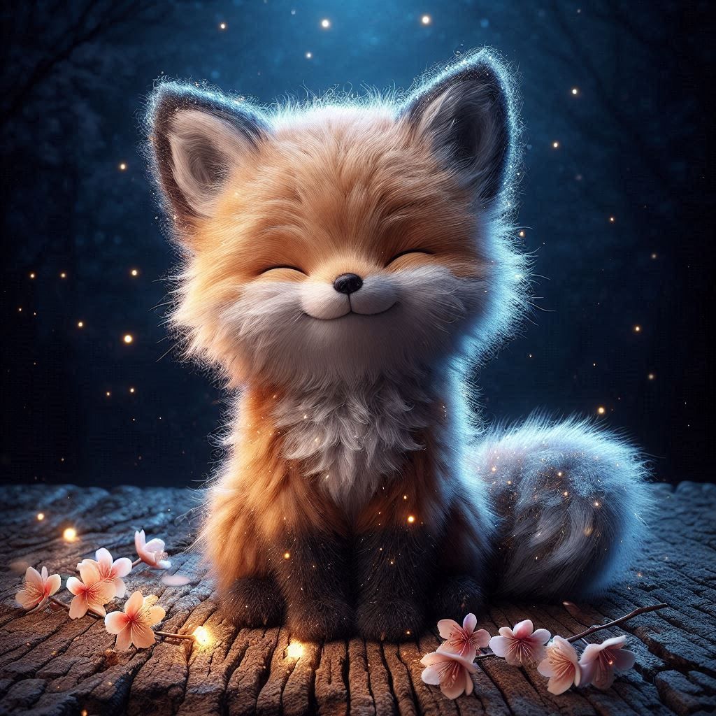 "Smiles, Sparkles, and a Fox's Delight"