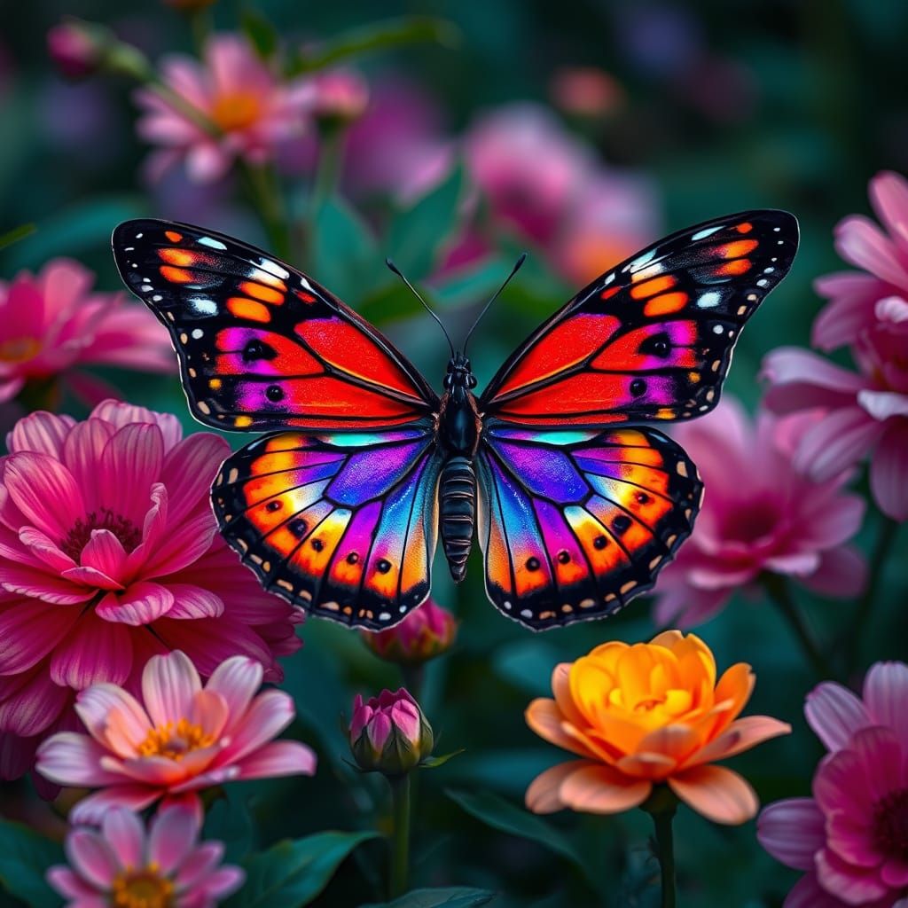 Beautiful butterfly wings  by @BlueMoon
