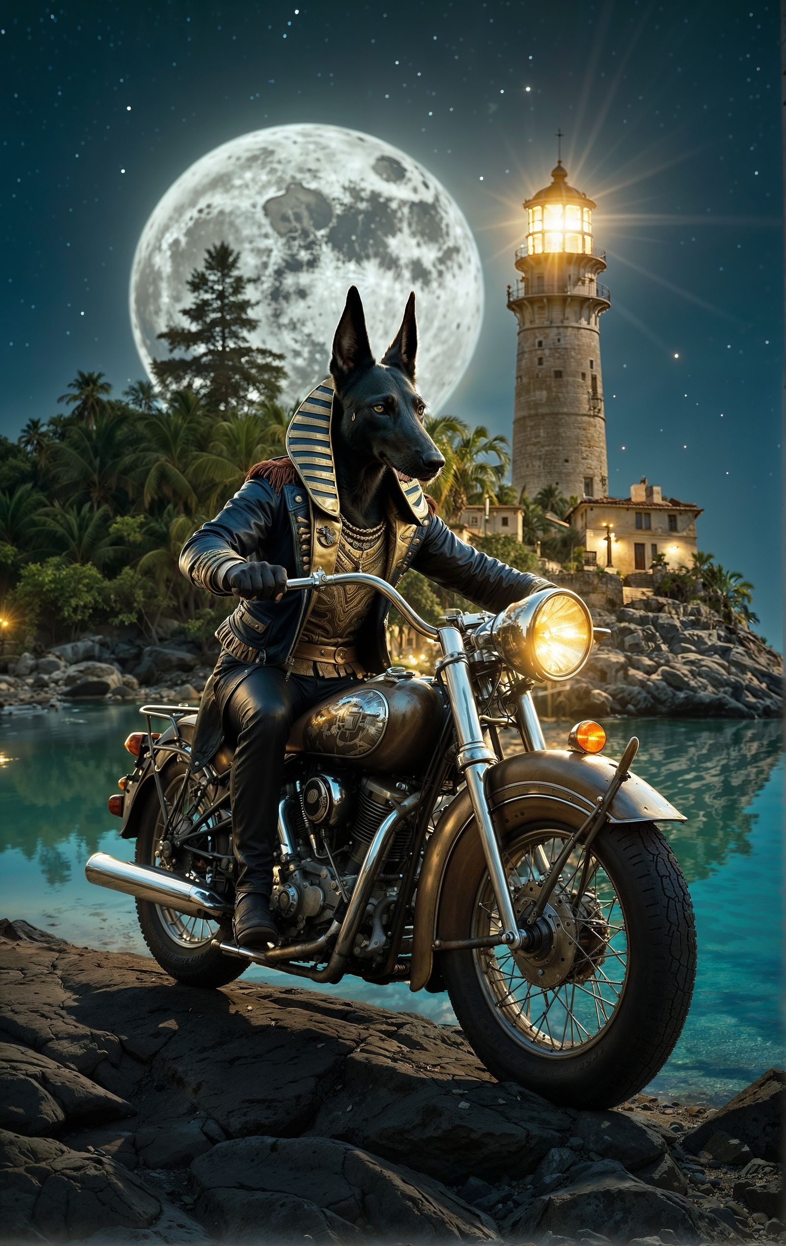 Anubis out for a cruise