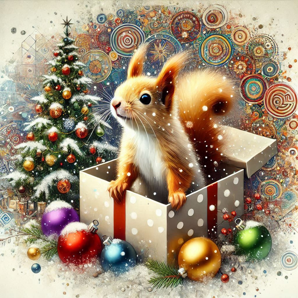 A Squirrel: The Perfect Christmas Gift
