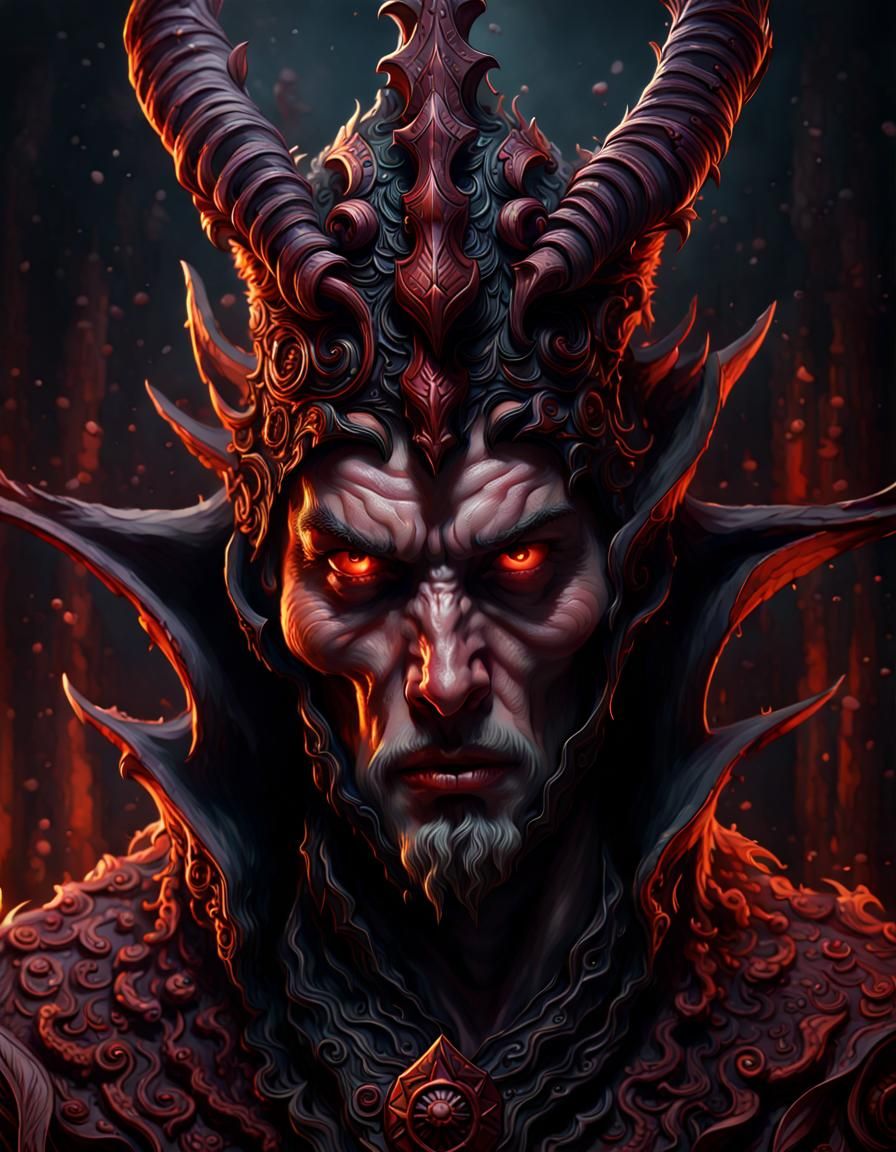 Red Demon - AI Generated Artwork - NightCafe Creator