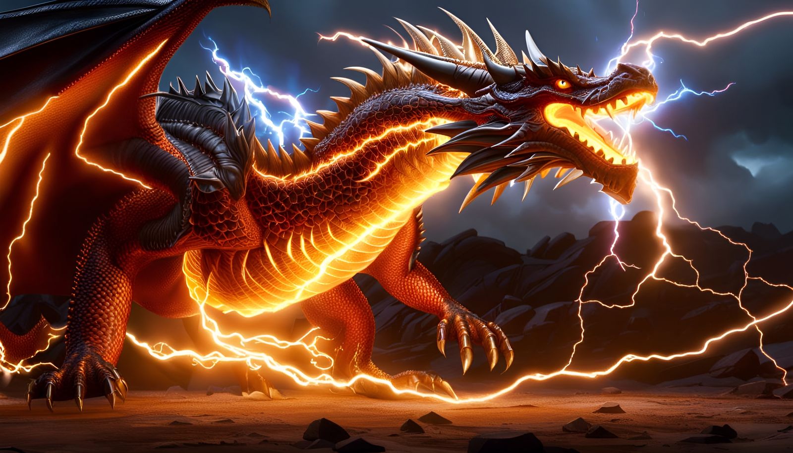 Fire & Lightening!  by @YYZ-5050