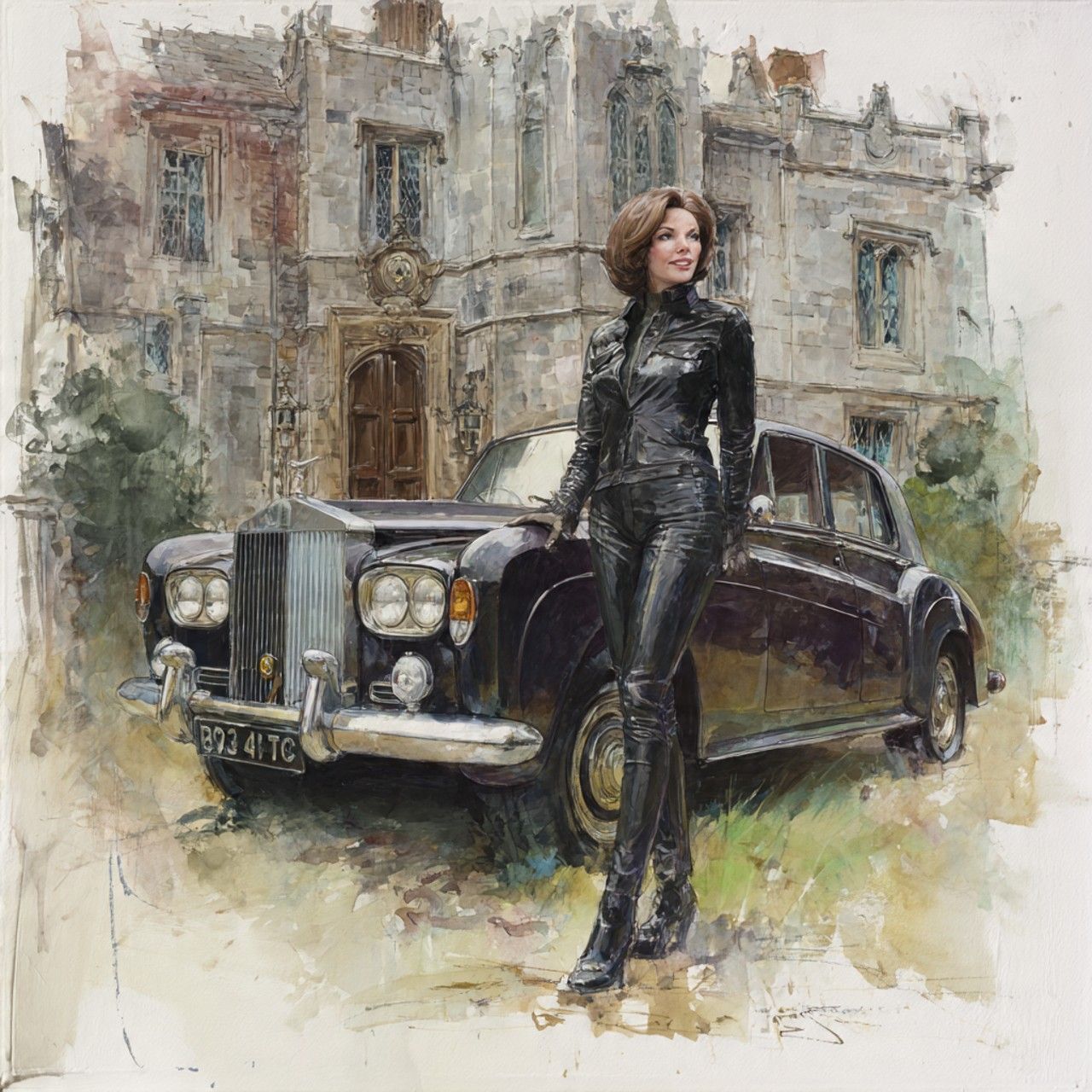 "Mrs. Peel, we're needed." Redux