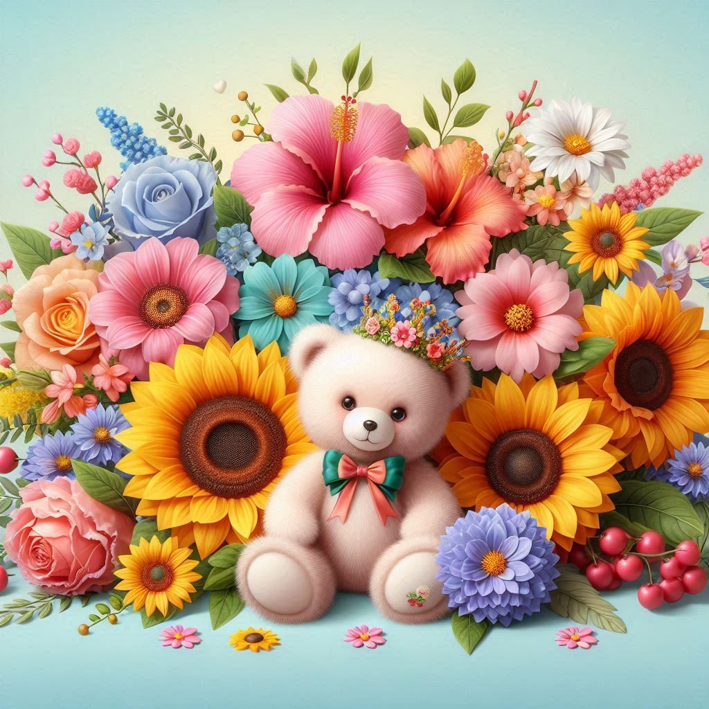 🌺🌸🌻🌼👑🧸