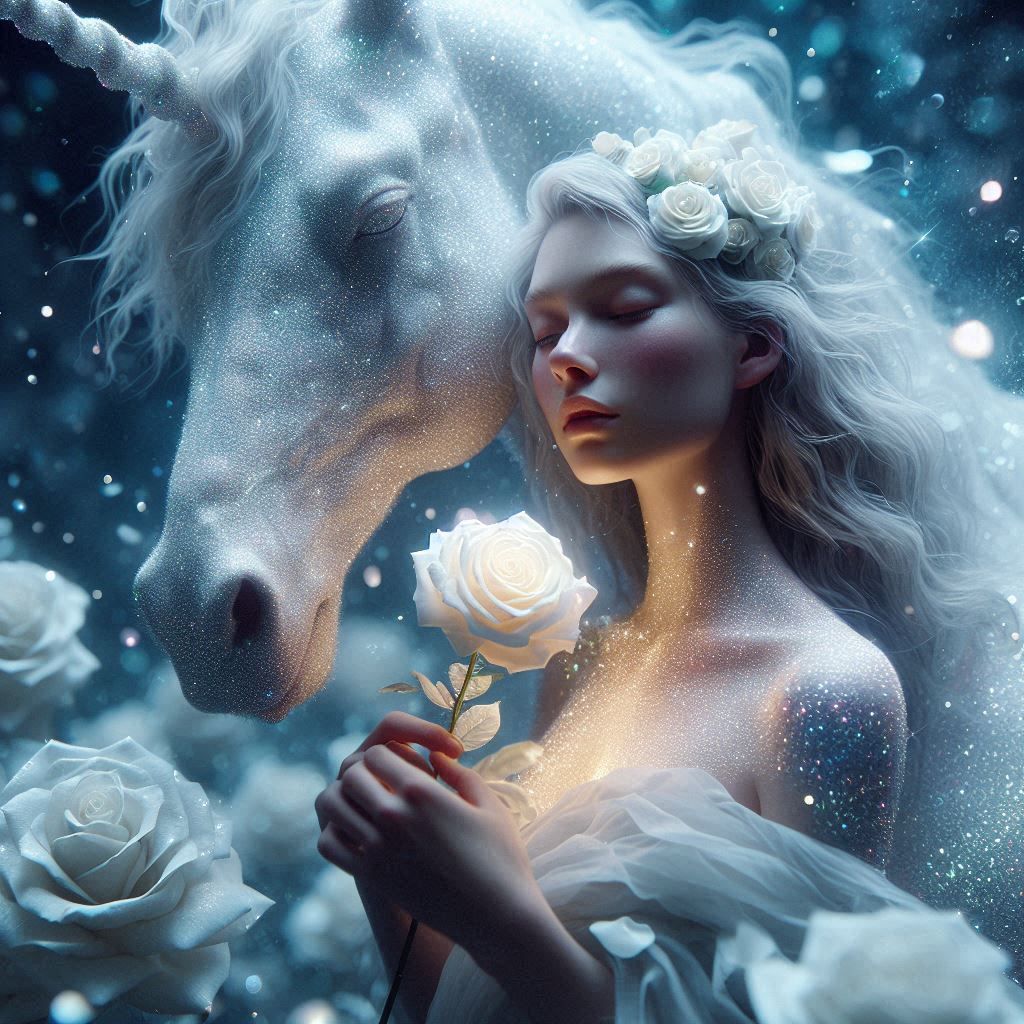 The Magical White Rose