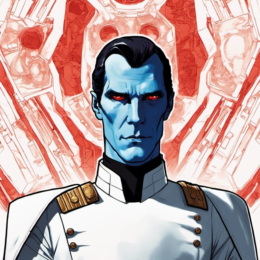 Behold Thrawn - AI Generated Artwork - NightCafe Creator