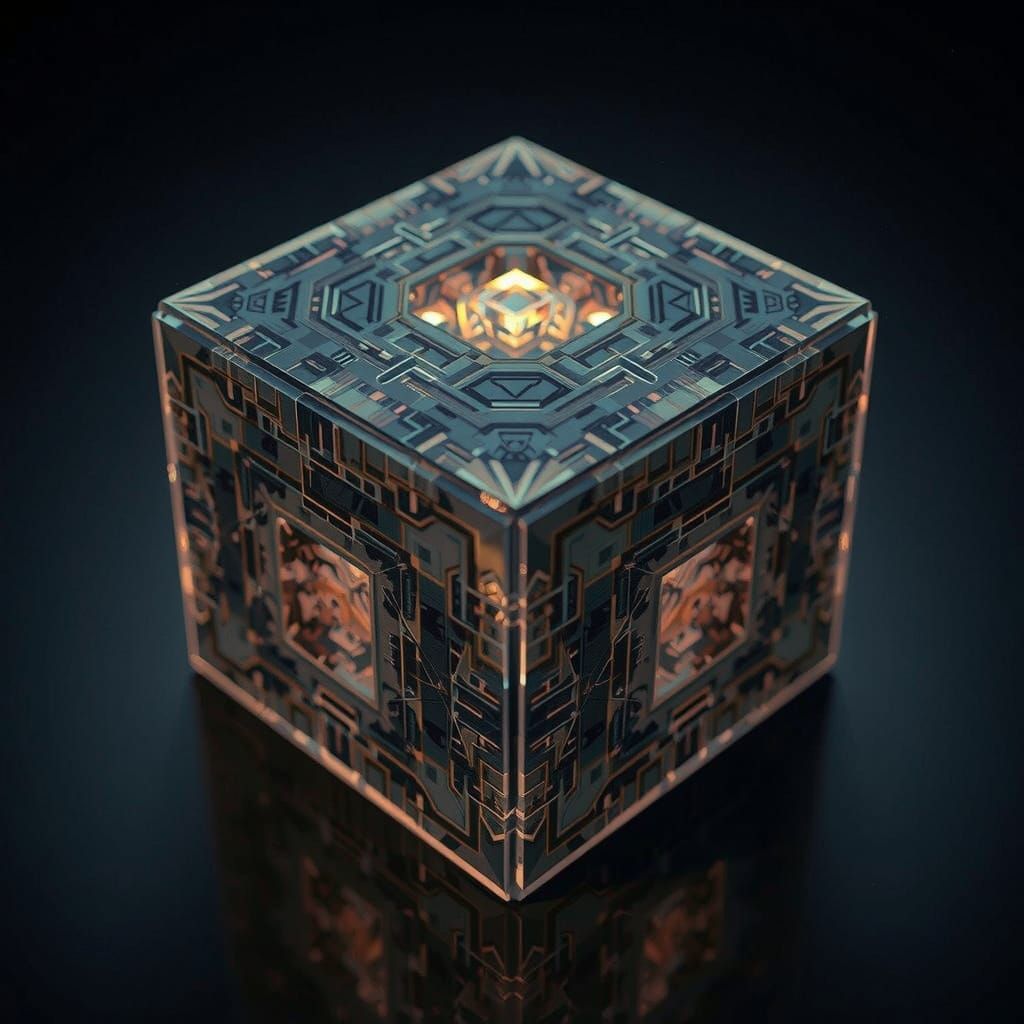 Fractal cube   by @Citata