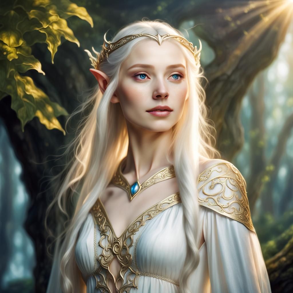 Galadriel - Ai Generated Artwork - Nightcafe Creator