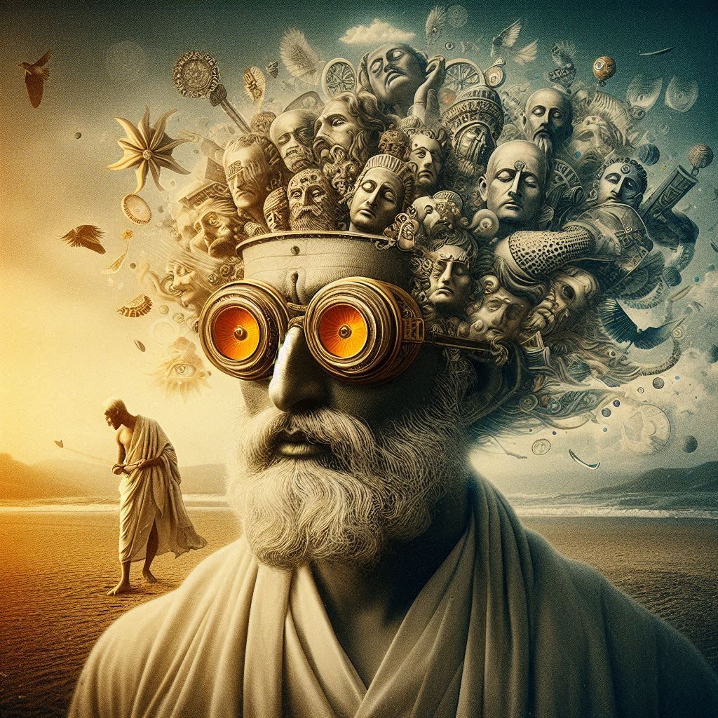 Quote from Shakespeare  The fool thinks he is wise and the wise man thinks he is crazy