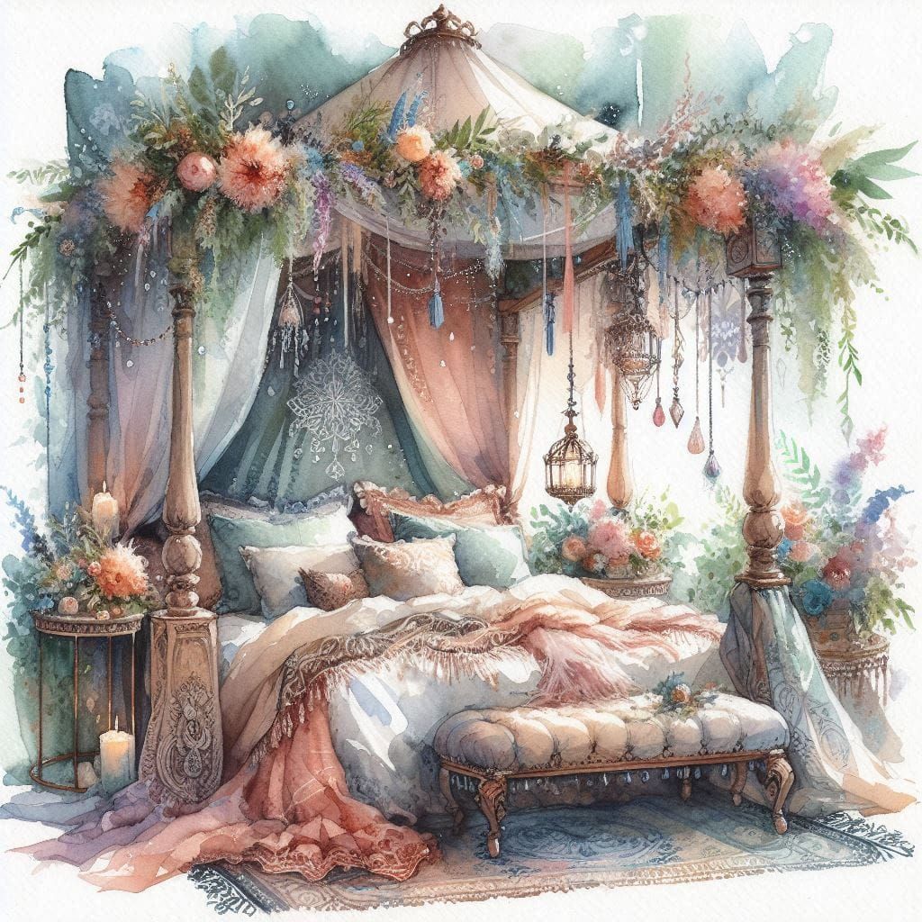 Boho Bed