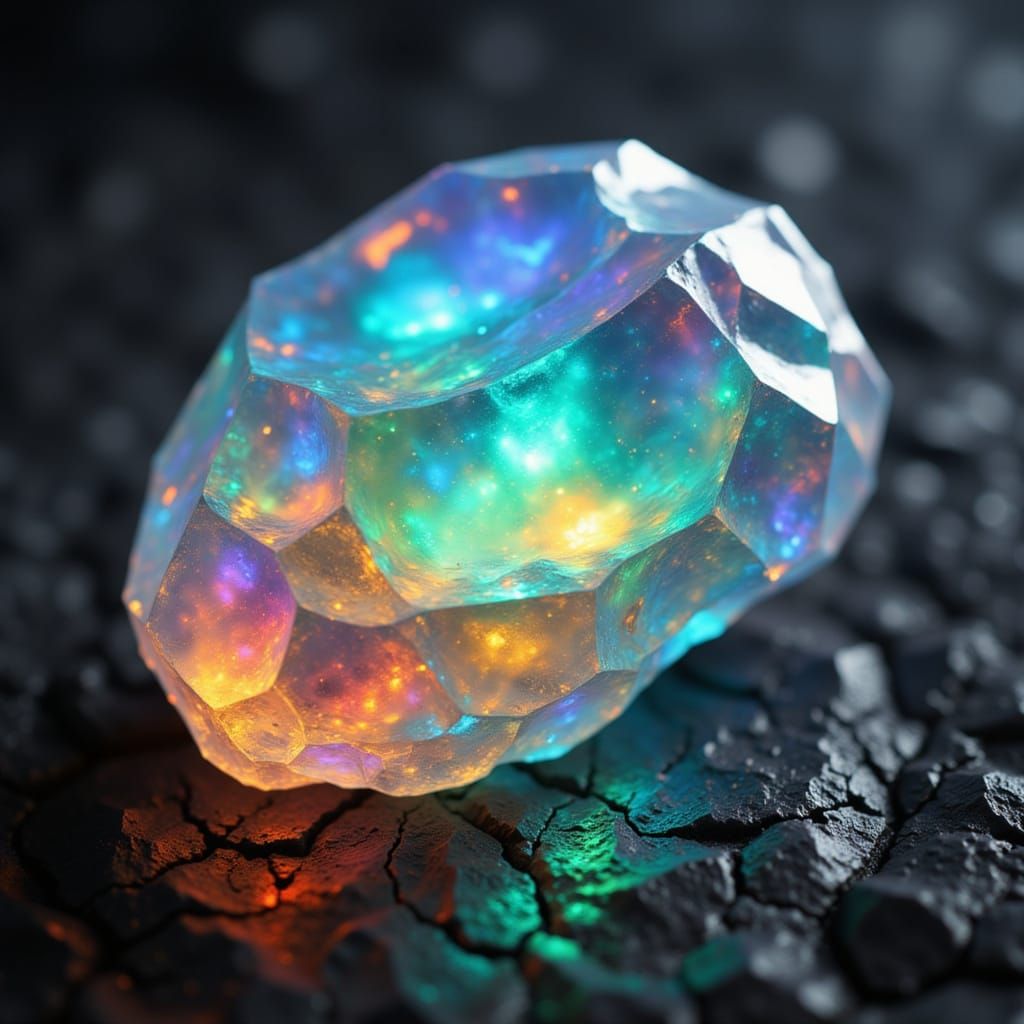 3D AI incoded chrome Foil NFT.<lora:Phase 3:1.3>6k