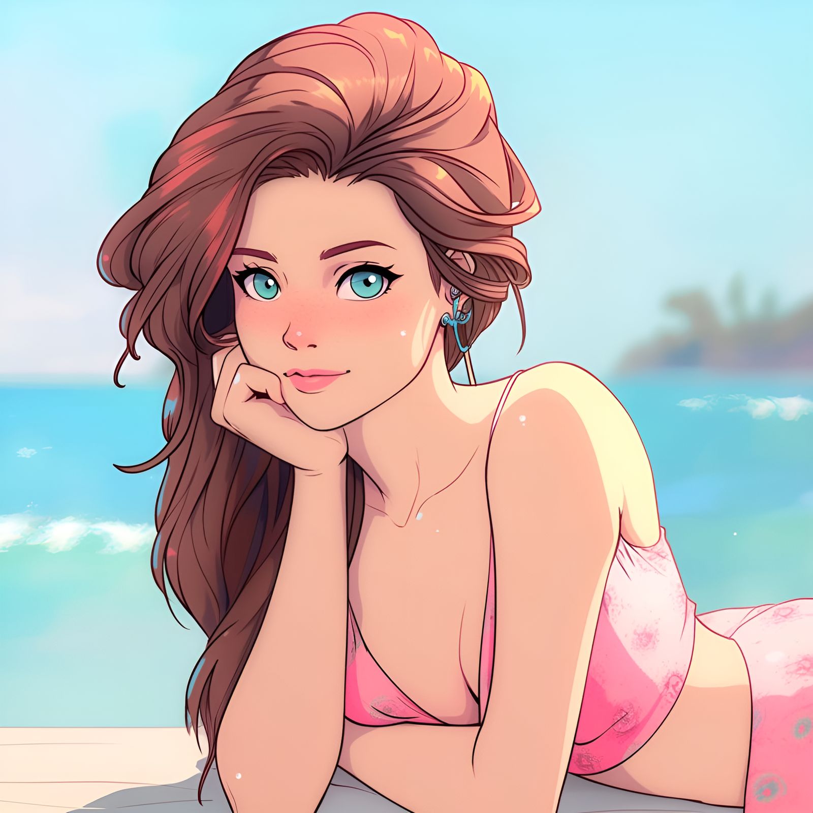 Kelly Kapowski Beach Day