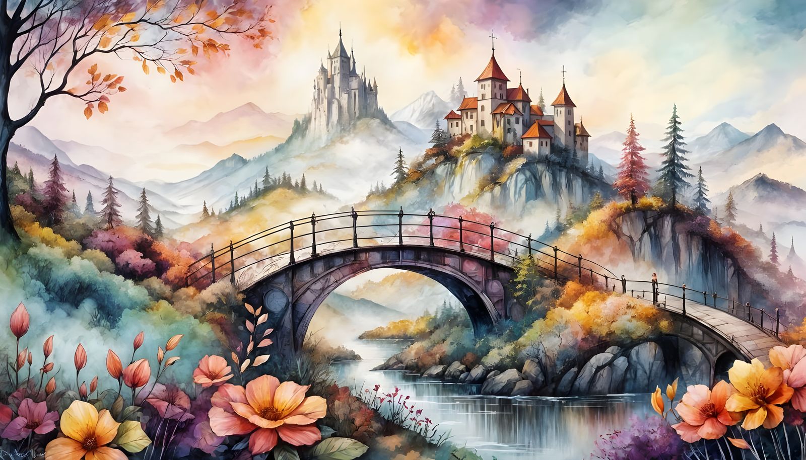 Mystic Bridge  by @LyndanLeeAnn