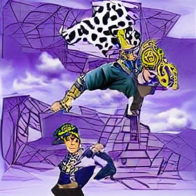 jjba stand jojo bizare adventures fan stand