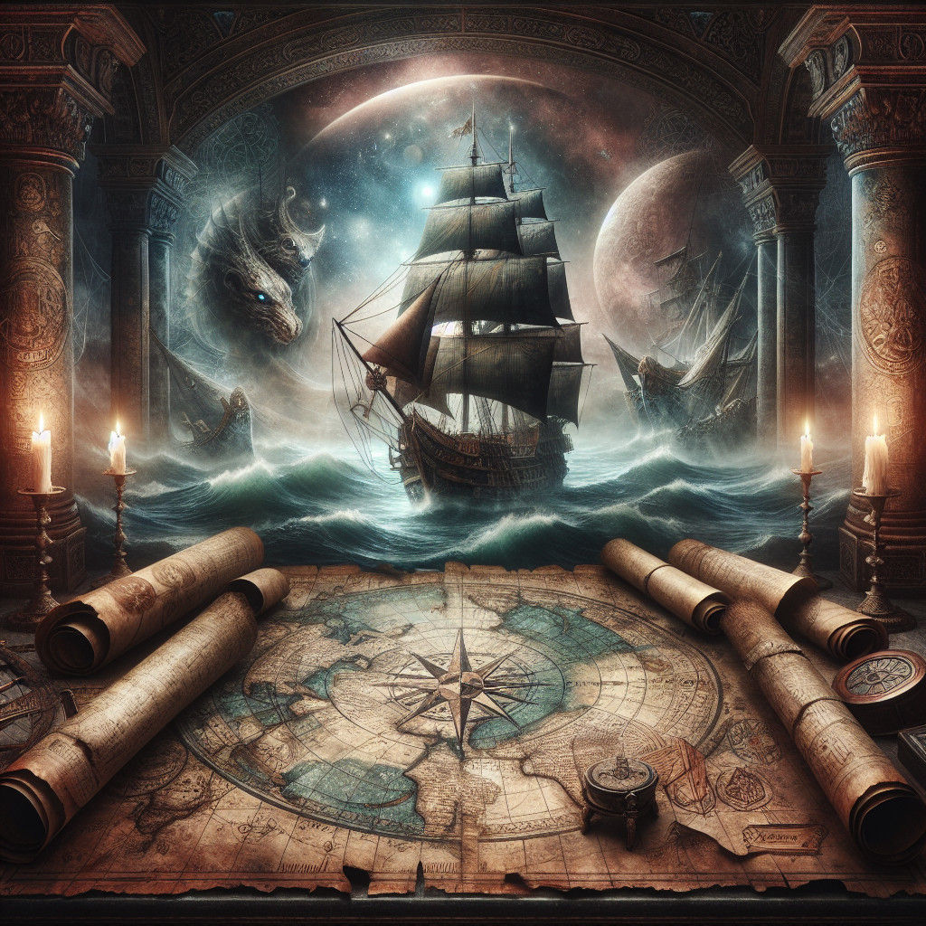 Mystical Map of Forgotten Adventures