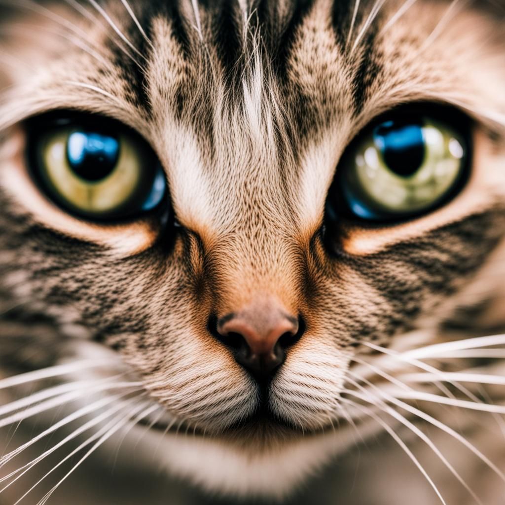 cat with big beady eyes staring into my soul