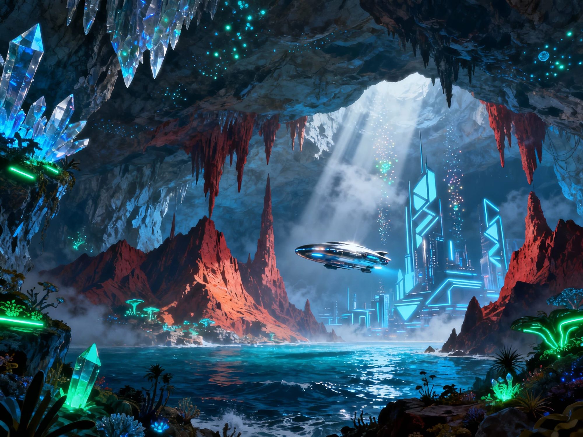 An underground world hidden in Antarctica